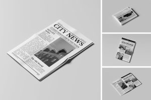 Newspaper Mockup
