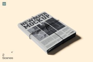 Newspaper Mockup | 004