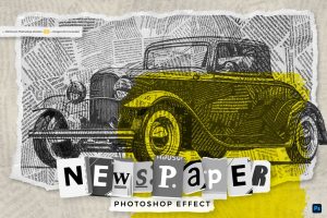 Newspapers Photoshop Action