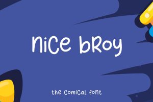 Nice Broy – Comic Font