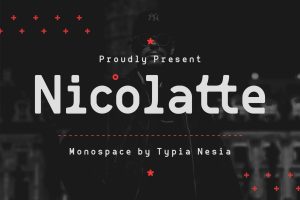 Nicolatte – Monospace Font