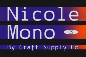 Nicole Mono – Monospaced Font