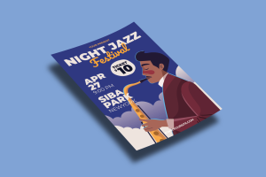 Night Jazz – Posters Template