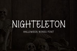 Nighteleton – Halloween Font