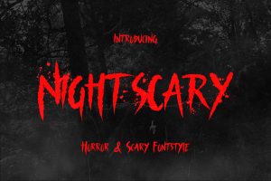 Nightscary – Horror and Scary Font