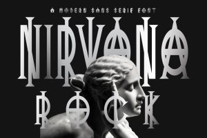 Nirvana Rock – Sans Serif Font