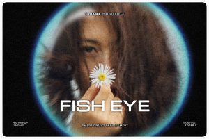 Noise Fish Eye Photo Effect