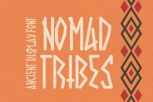 Nomad Tribes – Ancient Display Font