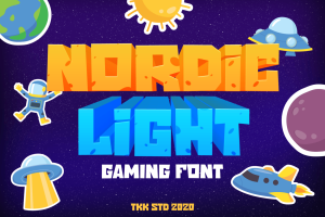 Nordic Light – Gaming Font