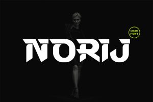 Norij – Logo font
