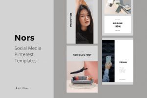 NORS – Pinterest Vertical Post Template