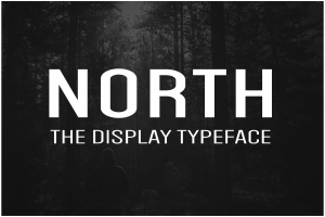 NORTH – Display Typeface + Web Fonts