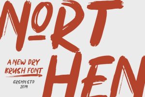 Northen | Brush Font