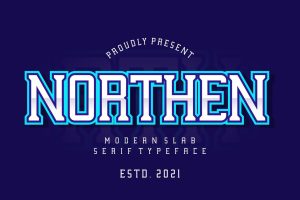 NORTHEN SLAB SERIF TYPEFACE