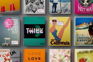 Notebook Mockup Spiral School Set