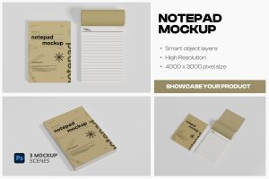 Notepad Mockup