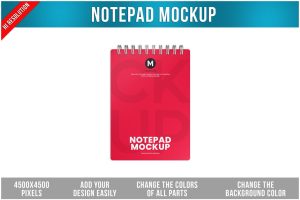 Notepad Mockup
