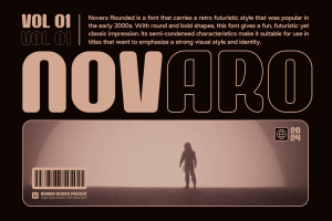 Novaro – Modern Rounded Y2K