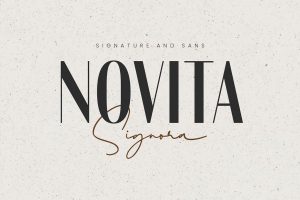 Novita Signora – Font Duo