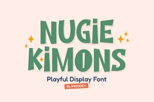 Nugie Kimons – Cute Font Styles