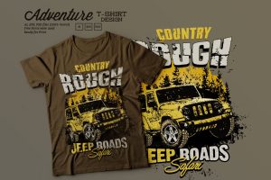 Off Road Adventure T Shirt Design