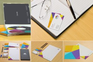 Office Stationery Branding Mockups