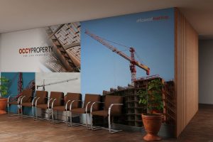 Office Wall Mockup