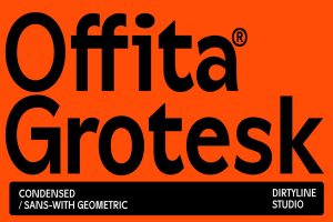 Offita Modern Sans Branding Font