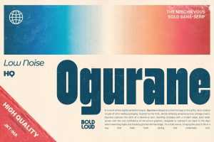 Ogurane – Retro Bold Fonts