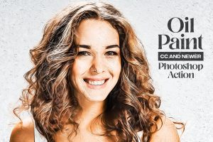 Oil Paint Photoshop Action