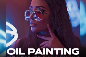 Oil Painting Photoshop Action