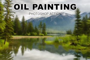 Oil Painting Photoshop Action