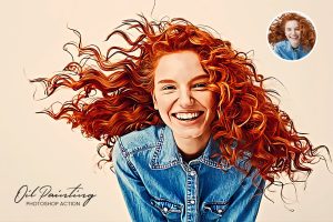 Oil Painting PS Action