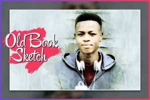 Old Book Sketch Photoshop Action CS3+
