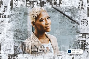 Old Newspaper Photo Effect