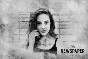 Old Newspaper Photoshop Action