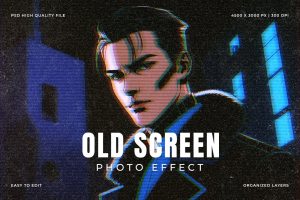 Old Screen Print Effect