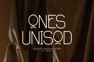 Ones Unisod – Thin Modern Font