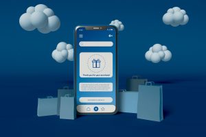 Online Shopping App Mockup