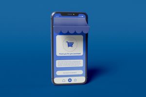 Online Shopping App Mockup