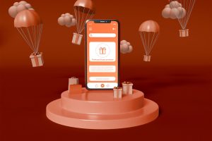 Online Shopping App Mockup