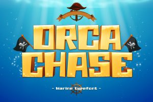 Orca Chase – Gaming Font
