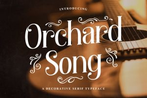 Orchard Song – Decorative Serif Font