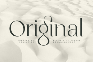 Original – Classy Branding Font