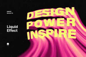 Original Liquid Text Effect
