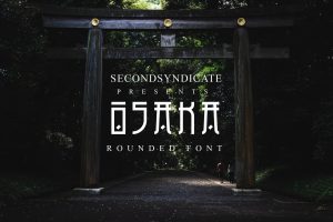 Osaka – Japanese Font