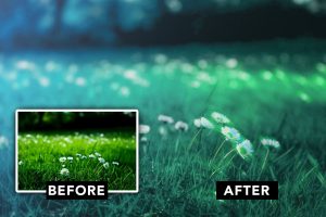 Outdated Film Photo Effect