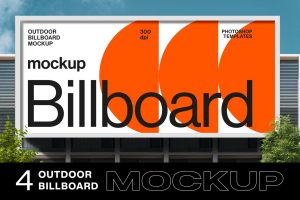 Outdoor Billboard Mockup