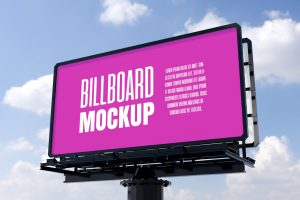 Outdoor Billboard Mockup