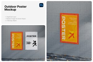 Outdoor Poster Mockup